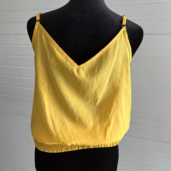 American Raggie, polyester Cami with ruffle and elastic waist, women's size S - Picture 3 of 5